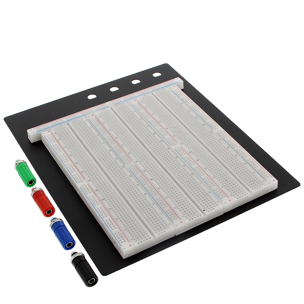 Breadboard met 2390 contacten op stabiele grondplaat