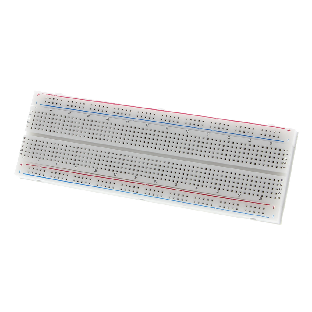 Breadboard 830 Kontakte - Steckbrett für Arduino, lötfrei