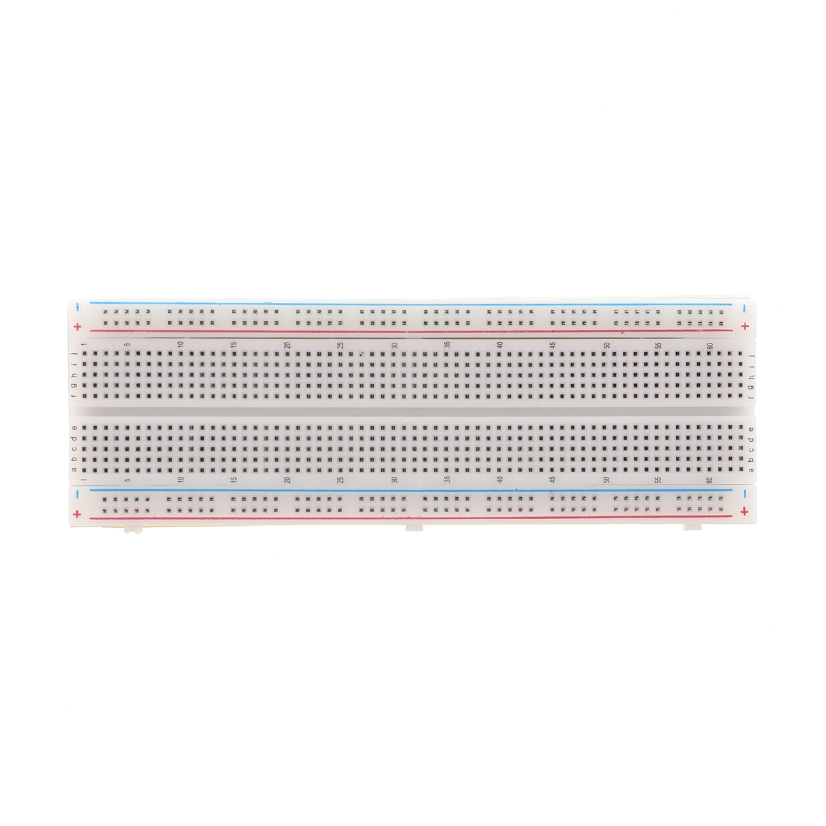 Breadboard (piastra sperimentale) con 830 contatti