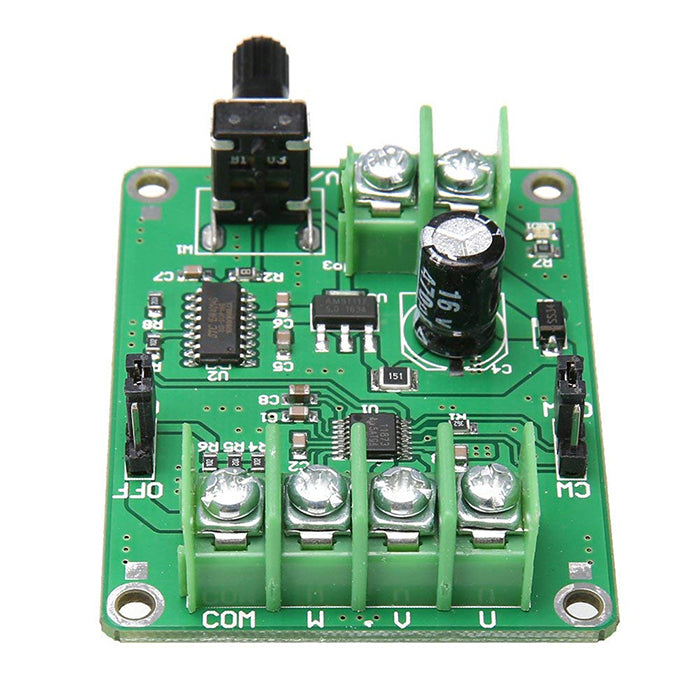 Brushless-motorcontroller / tester 7V - 12V met draaiknop