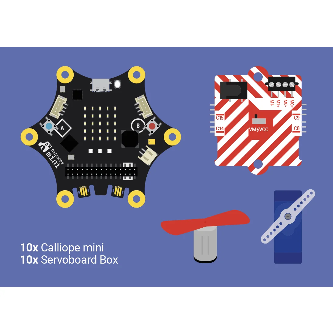 Kit para clase Calliope Mini 3 - Makerspace