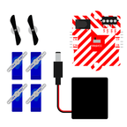 Calliope mini ServoBoard - 4 Servos, 2 DC-Motoren, Batteriefach - F27211513 - Funduino