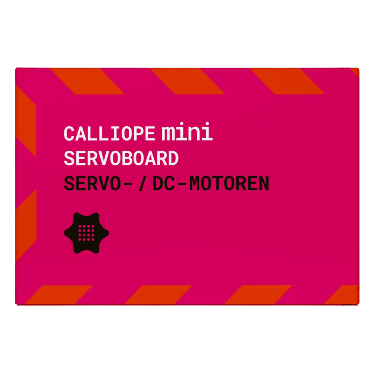 Calliope mini ServoBoard - 4 Servos, 2 DC-Motoren, Batteriefach - F27211513 - Funduino