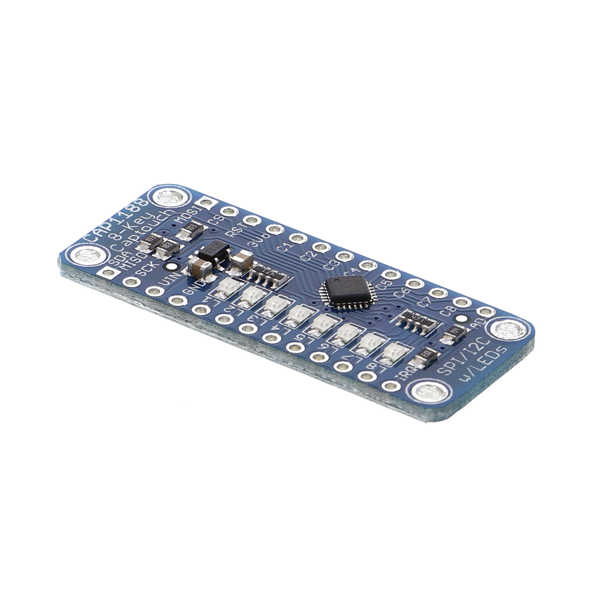 CAP1188 Touchsensor - kapazitiv, 8 Kanäle, I2C, 3,3-5 V