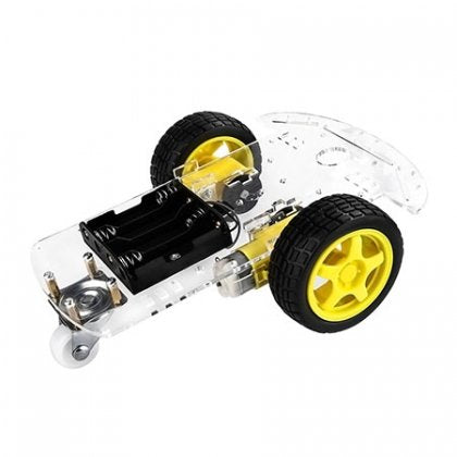 Châssis pour Arduino (robot à un axe avec roulette)