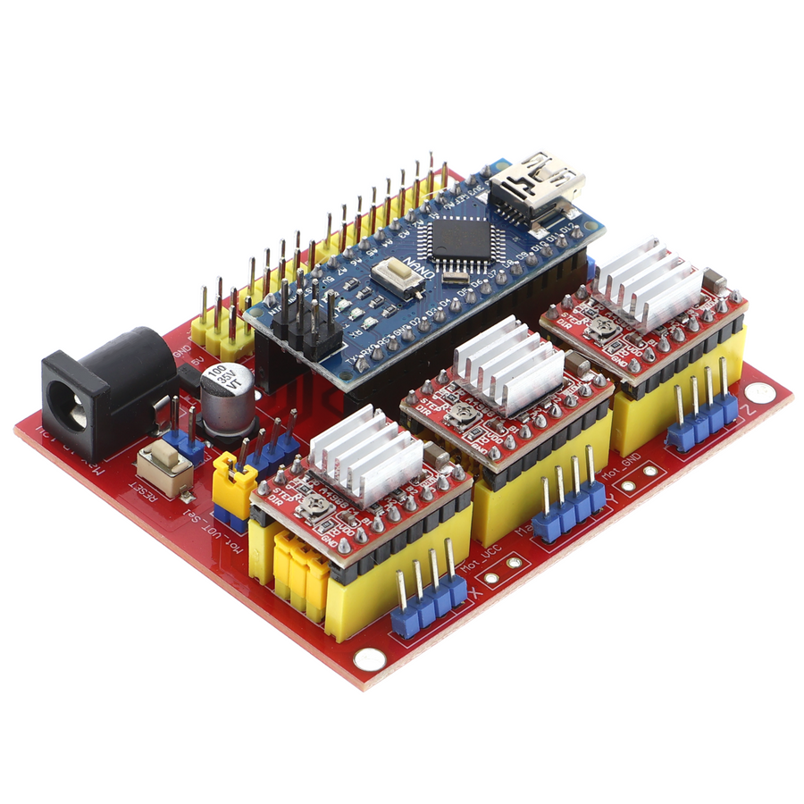 CNC Shield V4.0 para Arduino NANO R3 - kit completo
