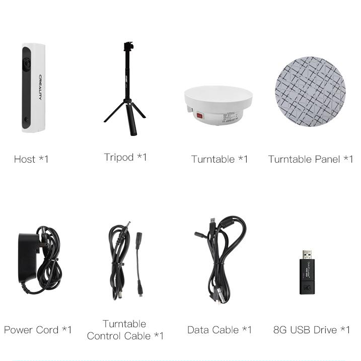 Creality CR-Scan 01 - 3D scanner with turntable