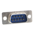Connettore D-SUB a 9 poli con coppa per saldatura (RS232)