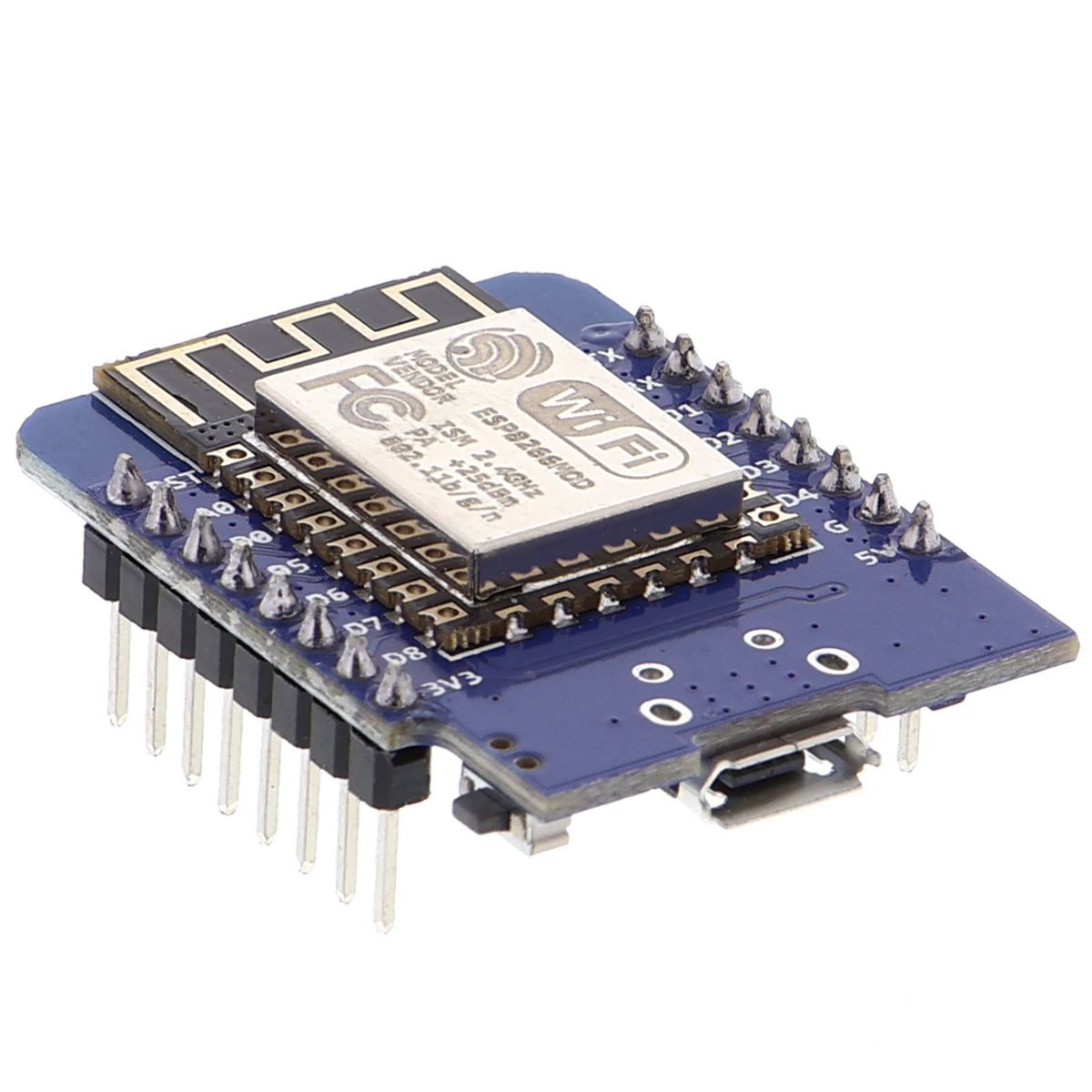 D1 Mini Mikrocontroller - WLAN, Bluetooth LE, Micro-USB