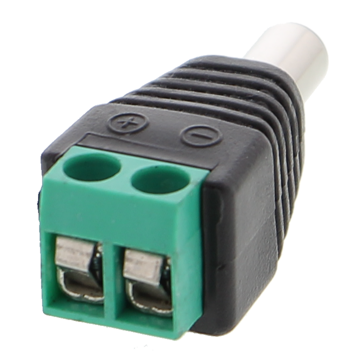DC-aansluitadapter met schroefklemmen - mannelijk