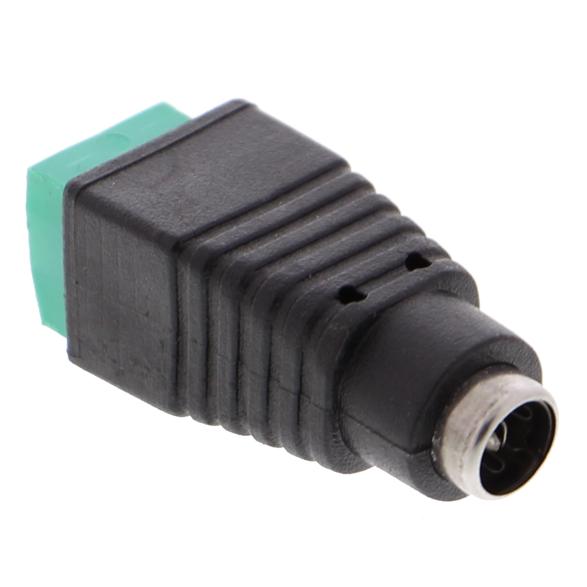 DC Steckadapter weiblich - mit Schraubklemme, lötfrei