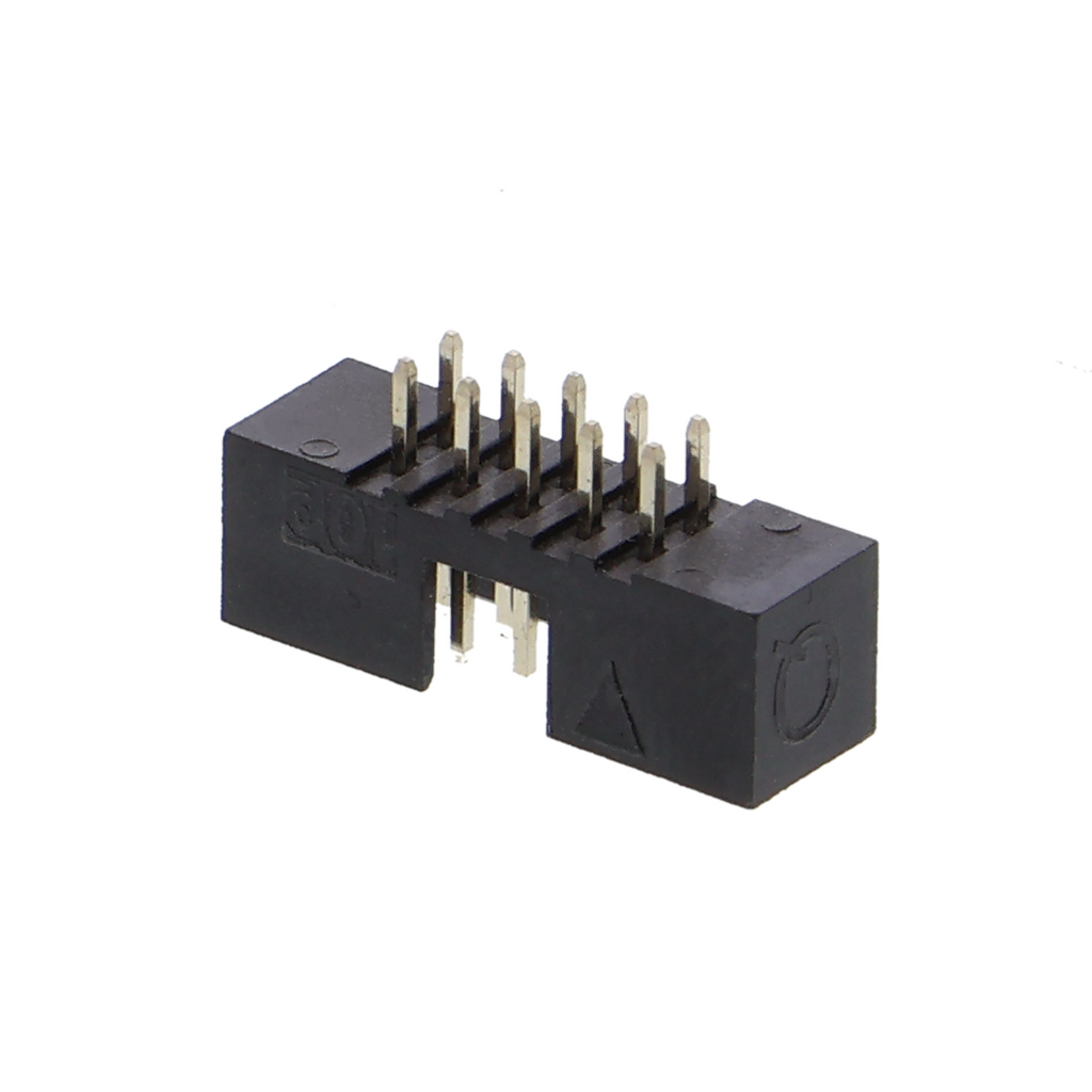 DC3-10P box header - 10-pin, 2.0 mm pitch, for ISP and JTAG