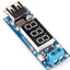 Step-Down Wandler 4-40 V - 5 V USB-Ausgang, 2 A, Voltmeter