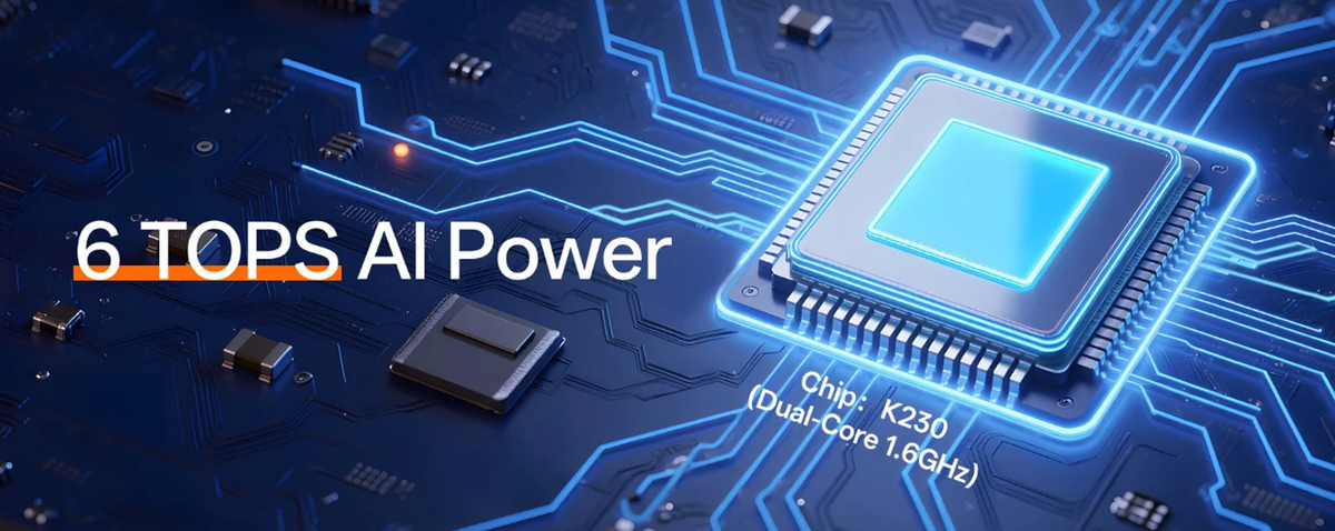 Cámara de IA DFRobot HUSKYLENS 2, LLM, USB-C, I2C, UART, 6 TOPS, 2 MP, 3,3 V-5 V