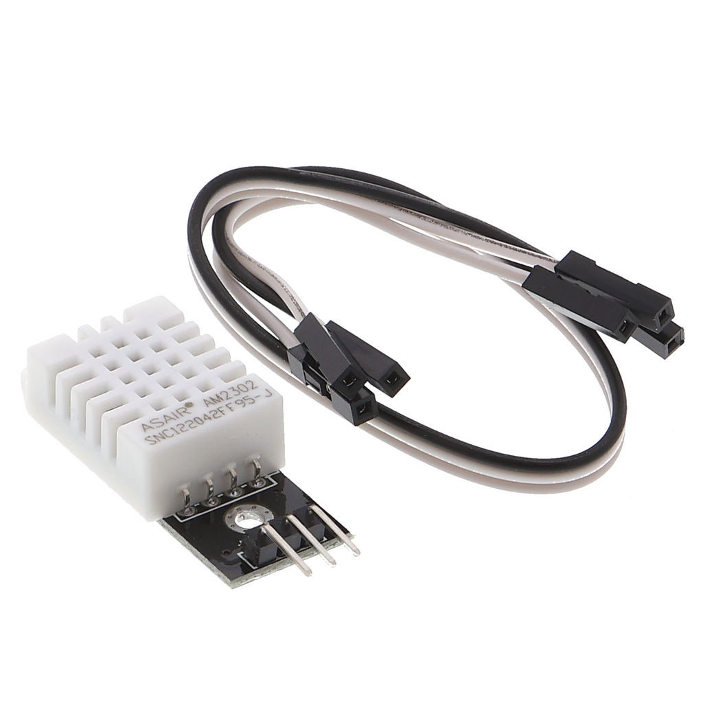 DHT 22 en placa con cable de conexión