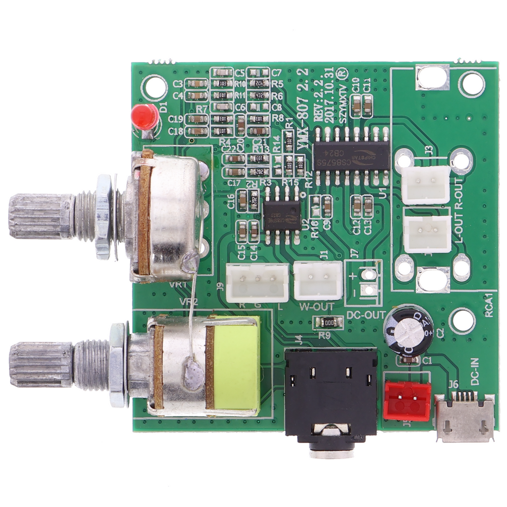 Placa amplificadora de audio digital 5V / canal estéreo 2.1