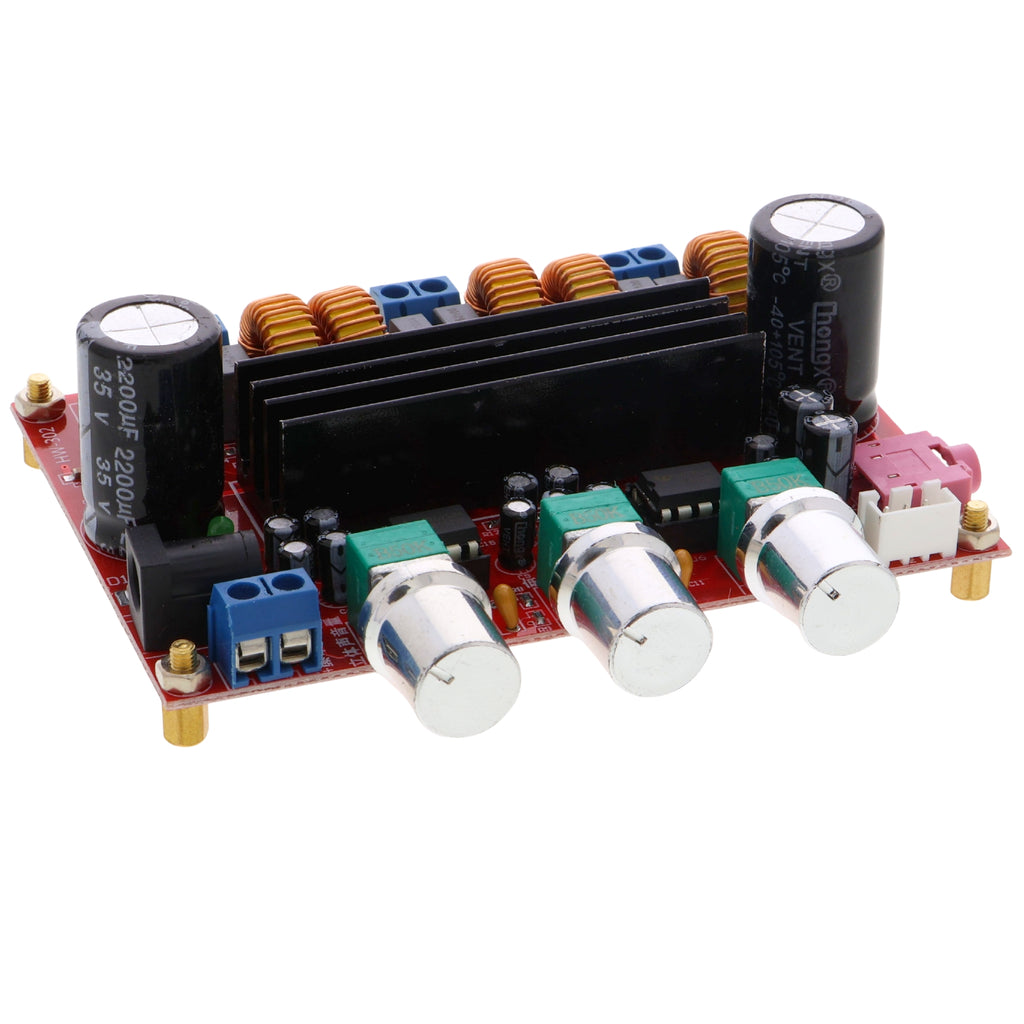 TPA3116D2 amplifier module - 2.1-channel, 2x 50 W + 100 W, 12-24 V