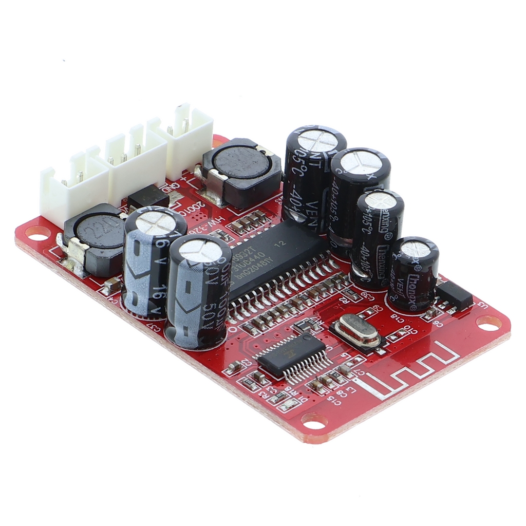 Placa amplificadora de audio Bluetooth digital, estéreo (2x 15W)