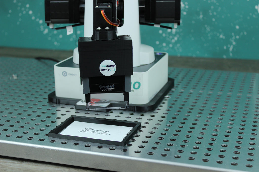 DOBOT Magician learning module - stamp mechanism