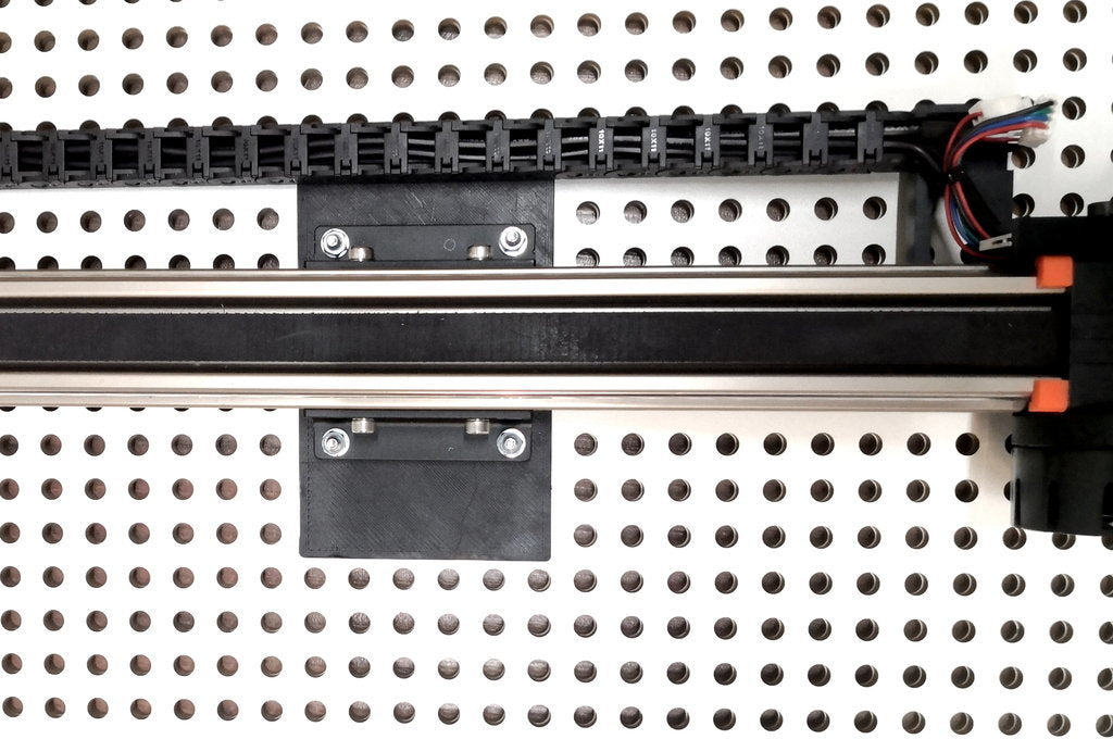 Soporte de fijación para rieles/ejes lineales de DOBOT Magician para Workspace