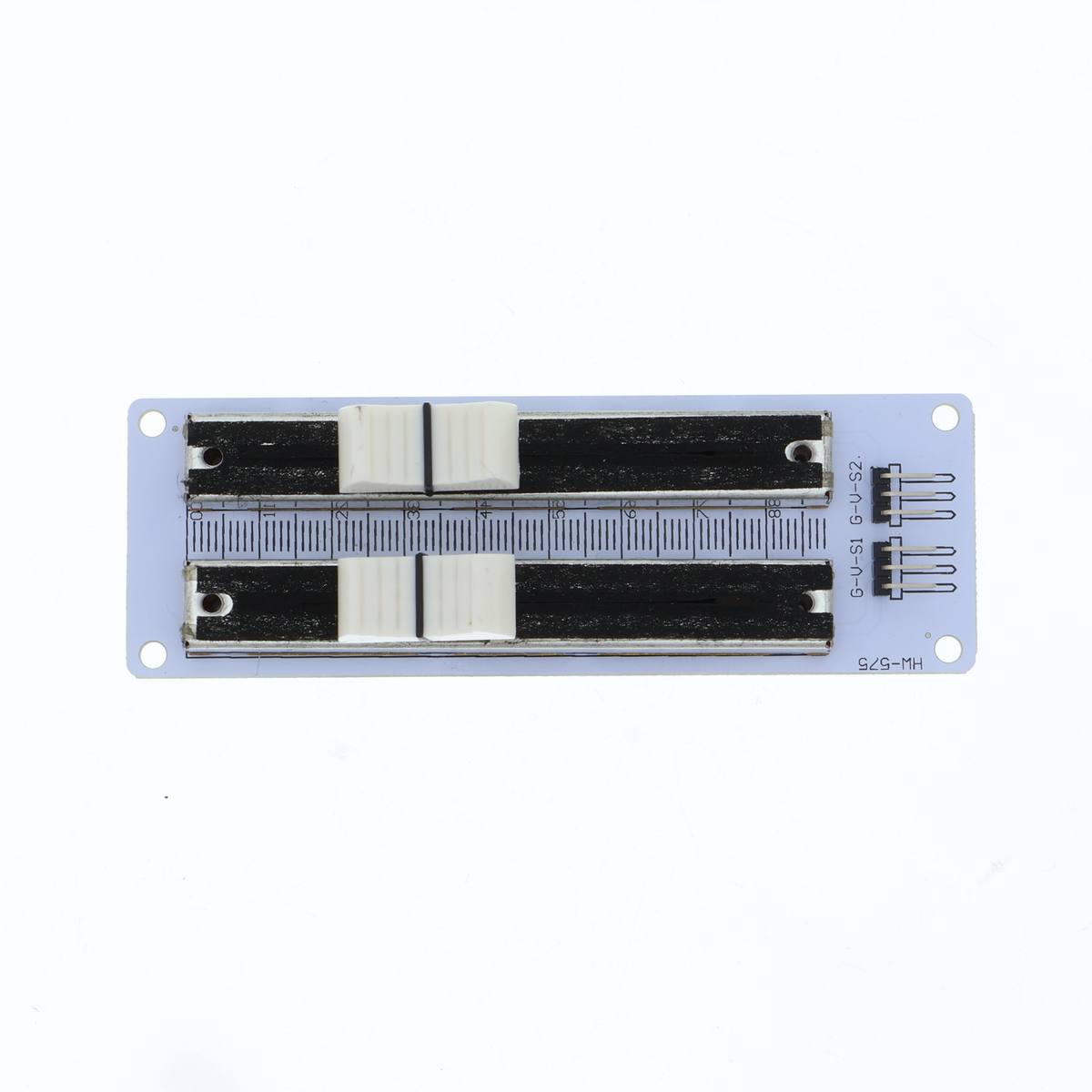 Control deslizante doble / potenciómetro lineal / sensor analógico