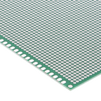 Piastra PCB bifacciale (verde) - 30 x 40 cm, passo 2.54 mm