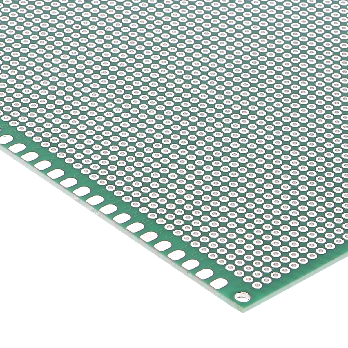 Piastra PCB bifacciale (verde) - 30 x 40 cm, passo 2.54 mm