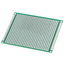 Circuito stampato PCB bifacciale (verde) - 60 x 80mm, passo 2,54 mm