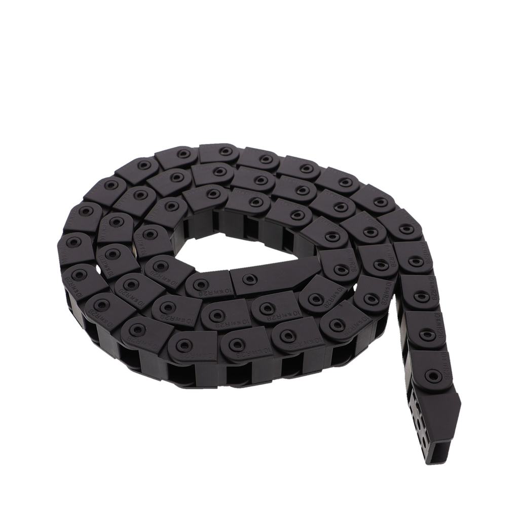 Catena portacavi / catena di trascinamento / guida cavi / canalina portacavi R28, 10x10mm