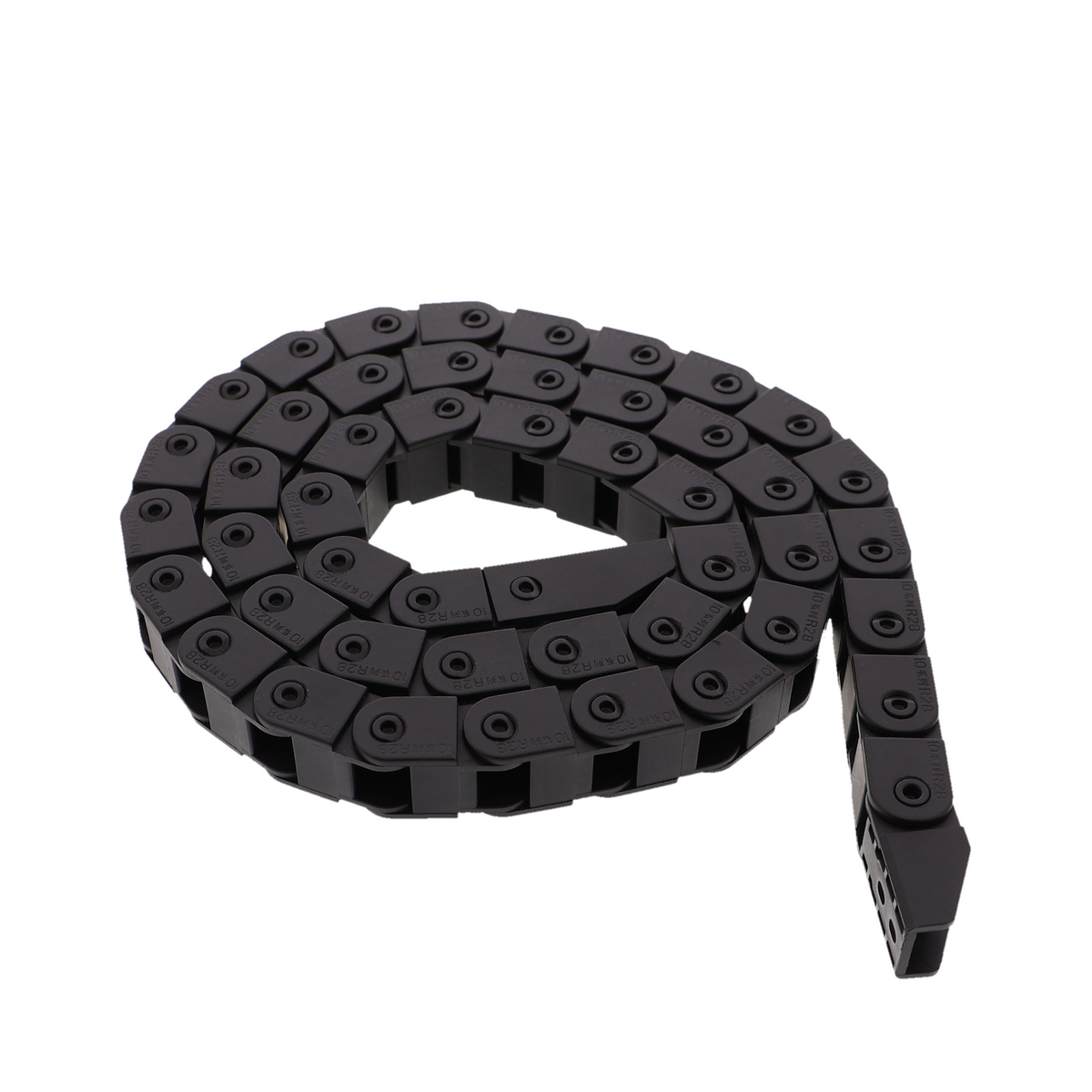 Catena portacavi / catena di trascinamento / guida cavi / canalina portacavi R28, 10x10mm