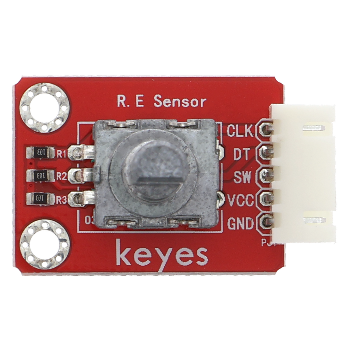 Encoder rotativo / codificador rotatorio con conector JST XH2.54 3P