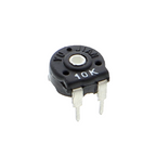 Draaipotentiometer / instelpotentiometer / trimpotentiometer, liggend, 10K Ohm