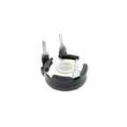 Potentiomètre rotatif / potentiomètre de réglage / potentiomètre ajustable, horizontal, 1M Ohm
