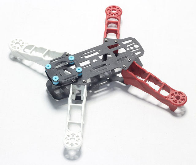 Dronekit Q260 260mm quadcopterframe voor FPV-quadcopter / race-drone