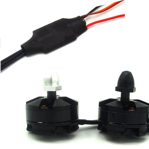 Drohnenbausatz QAV250 - Kohlefaserrahmen, CC3D, 4 Motoren 2300 KV