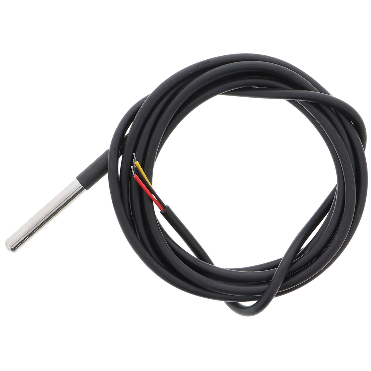 DS18B20-compatibele temperatuursensor met 2 m kabel (waterdicht)
