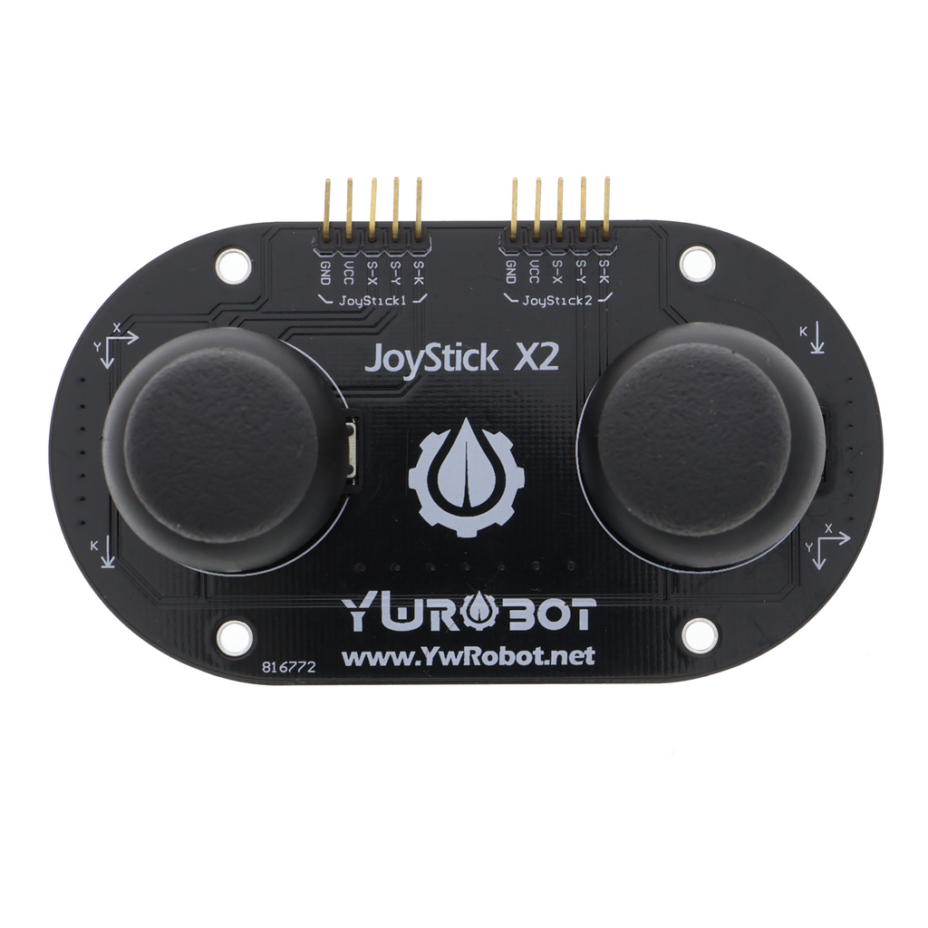 Manette de jeu pour PS2 - double joystick, vibration, câble de 2 m