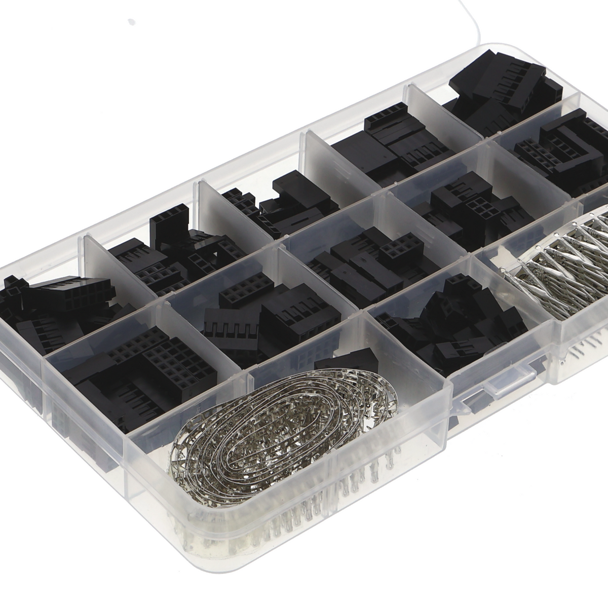 DuPont Steckerkit 2,54 mm - 620 Stück, Stecker und Buchsen