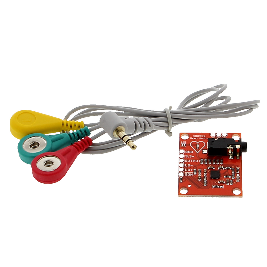ECG-hartslagmeetset met AD8232