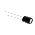 Condensateur électrolytique 220uF / 10V, radial à fils