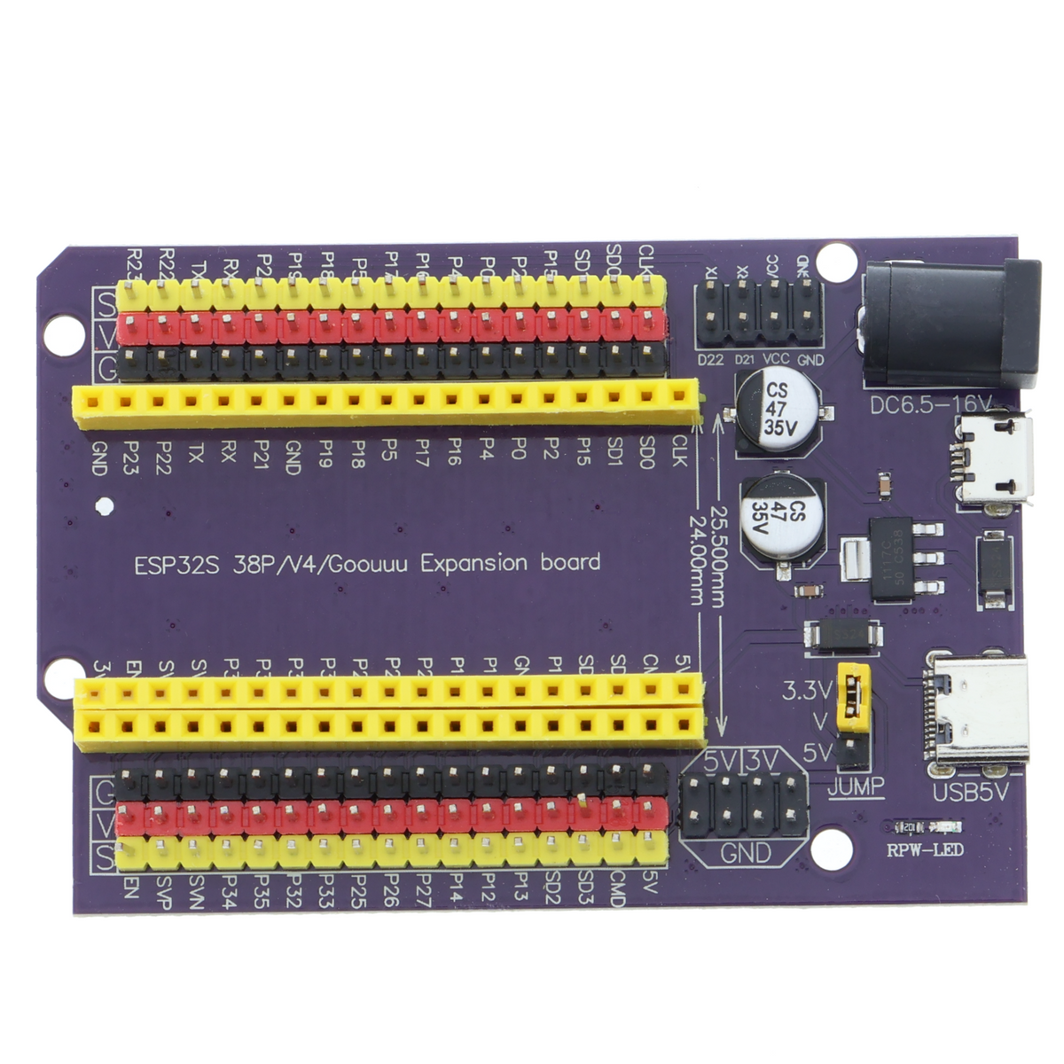 ESP32 Shield / ESP32 DevKitC /für WROOM-32D/32U WROVER