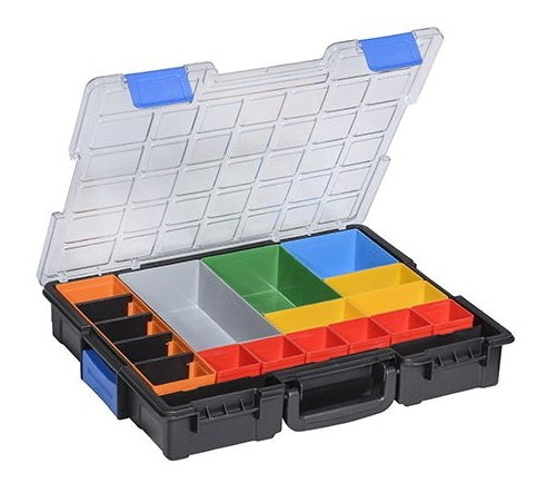 Valigetta professionale per minuteria EuroPlus Pro >K<44/18 con clip / contenitore organizzatore