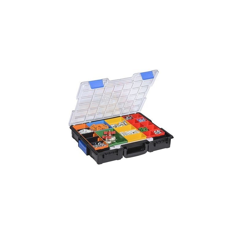 Valigetta professionale per minuteria EuroPlus Pro >K<44/23 con clip / contenitore portaoggetti