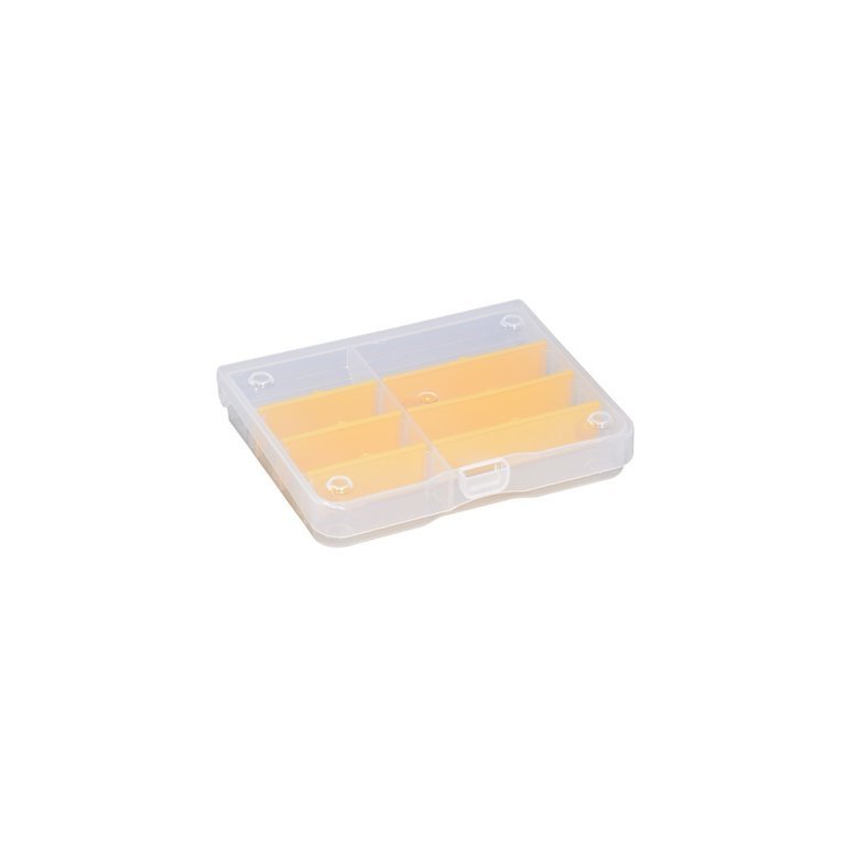 EuroPlus storage box - 2-8 compartments, 175 x 140 x 30 mm, transparent