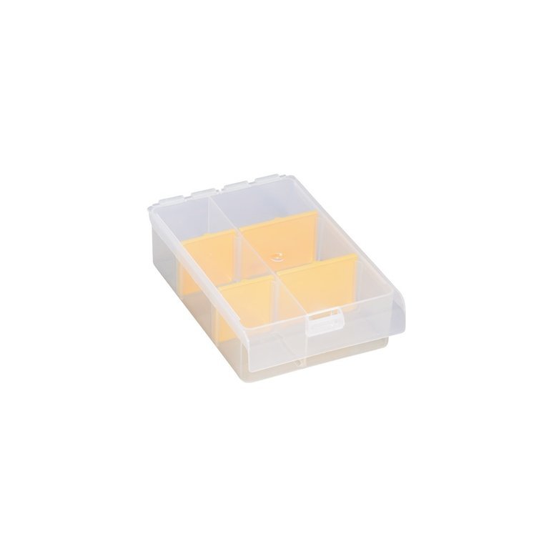 Valigetta assortimento EuroPlus 'Basic 11/2-4', 2-6 scomparti, trasparente