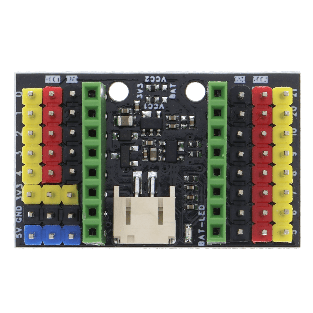 Expansion Board für ESP32-C3 Super Mini - GVS-Reihen, Akkuanschluss - F25111145 - Funduino