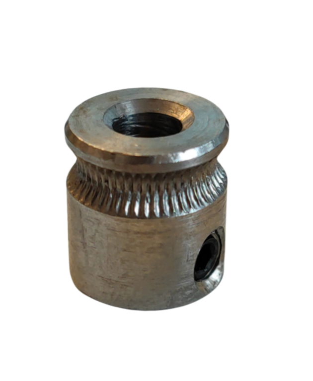 Ingranaggio dell'estrusore per stampante 3D in acciaio inox - 5mm / 10mm