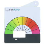 Servo Motor Color Scale - SG90, MG90S, with Pointer