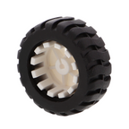 Rad für N20 Getriebemotor - Felge mit Gummireifen, Ø 65 mm