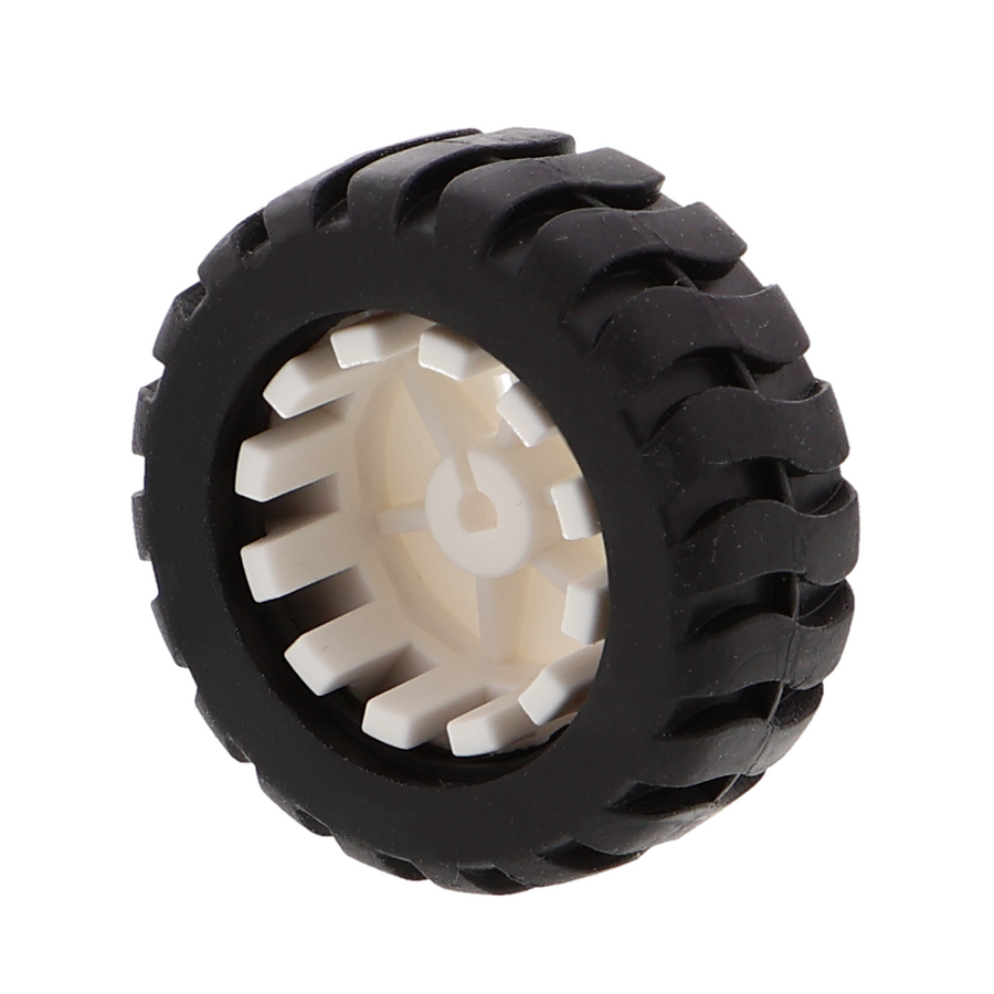 Rad für N20 Getriebemotor - Felge mit Gummireifen, Ø 65 mm